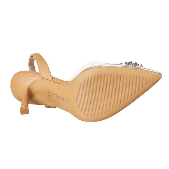 The Drop Women's Klara Clear Pointed Toe Heels - Size: 10 - Picture 6 of 14
